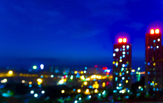 重慶萬州城市夜景
