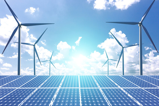 新能源 風(fēng)力發(fā)電和太陽能發(fā)電