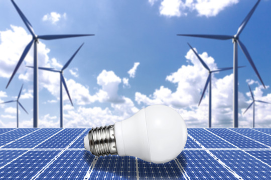 新能源 風力發(fā)電和太陽能發(fā)電