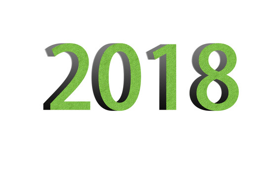 2018立體字