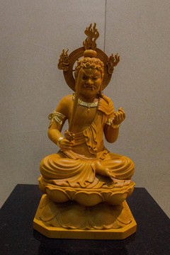 寺廟鎏金佛像
