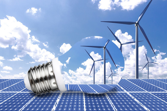 新能源 風(fēng)力發(fā)電和太陽能發(fā)電