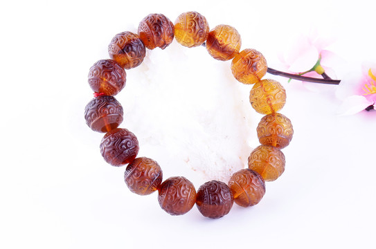 琥珀手串