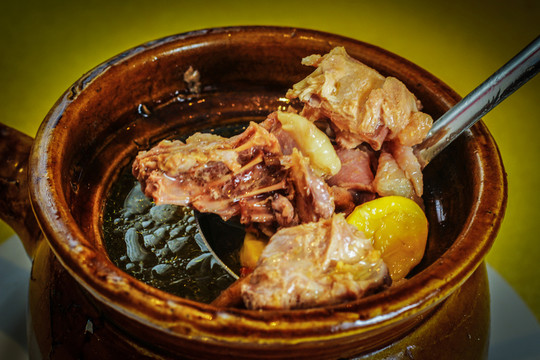 板栗排骨湯