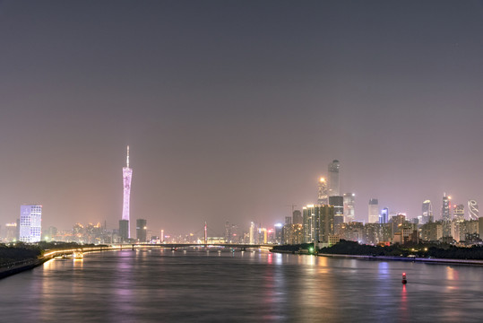 廣州珠江兩岸夜景