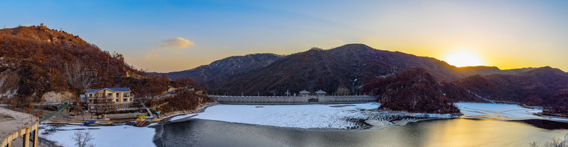 淋漓湖 寬幅高清全景圖