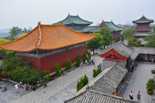 俯瞰開封景區(qū)