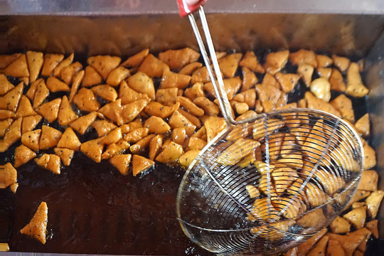 油炸食品制作
