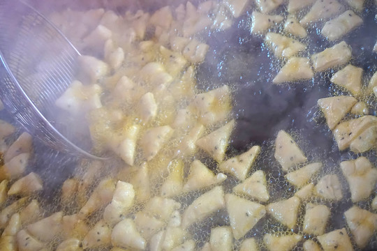 油炸食品制作