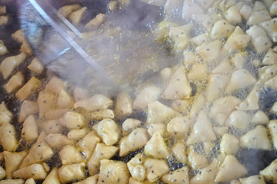 油炸食品制作