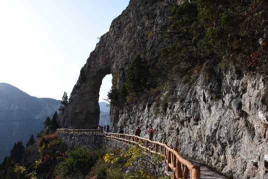 山洞 北天門