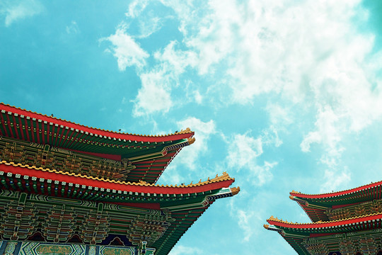 中國北京古樓