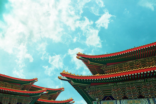 中國北京古樓