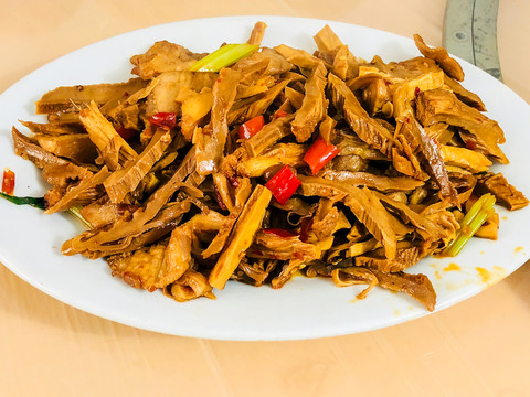 筍干炒肉