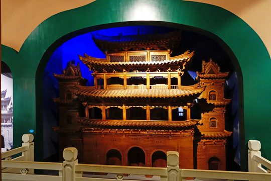 永寧納家戶清真寺模型