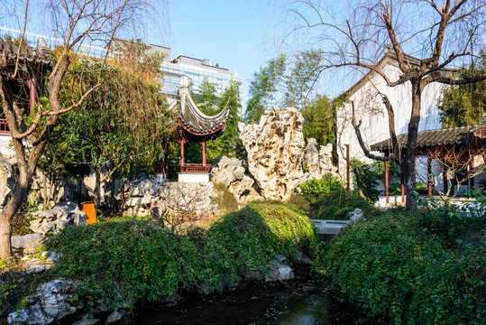 瞻園園林建筑景觀