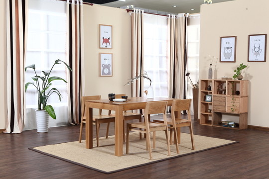 實(shí)木餐桌 餐廳家具