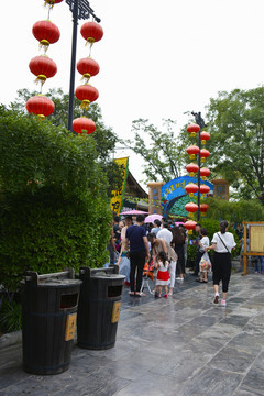 清明上河園內(nèi)景