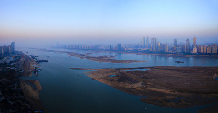 贛江全景圖