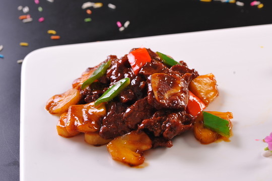 菠蘿牛仔骨