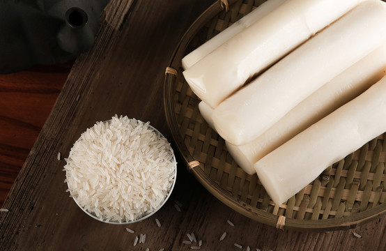 年糕 美食 白粿 年糕條 粿