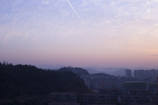 晚霞