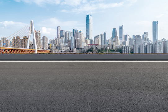 城市道路建筑景觀天際線