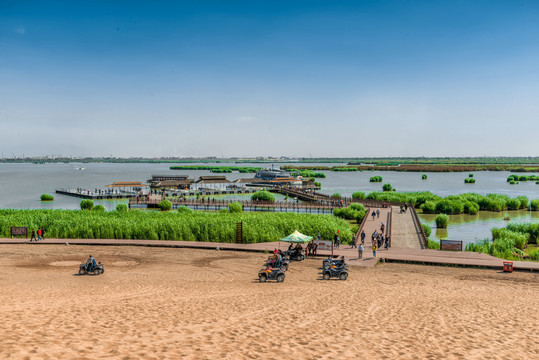寧夏銀川沙湖