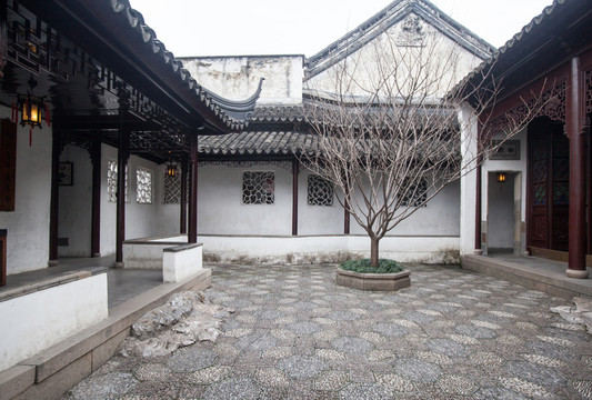 園林庭院 回廊