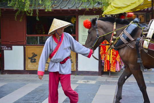 馬夫 清明上河園馬夫