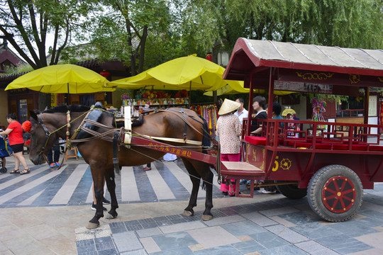 清明上河園觀光馬車