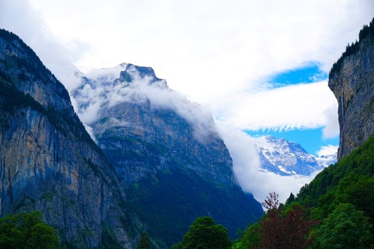 高山云霧