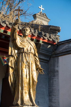 北京南堂 圣方濟(jì)各沙勿略像