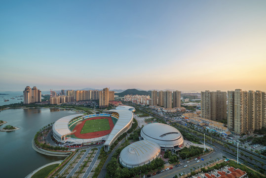 廈門城市風(fēng)光之廈門海滄體育館