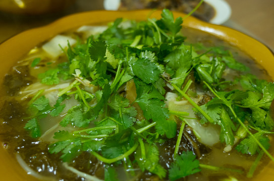 酸菜湯