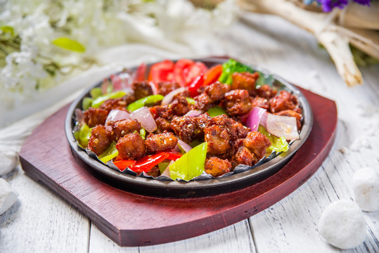 鐵板牛肉