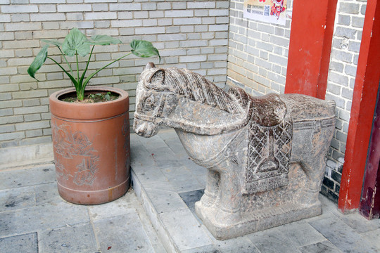 馬石雕