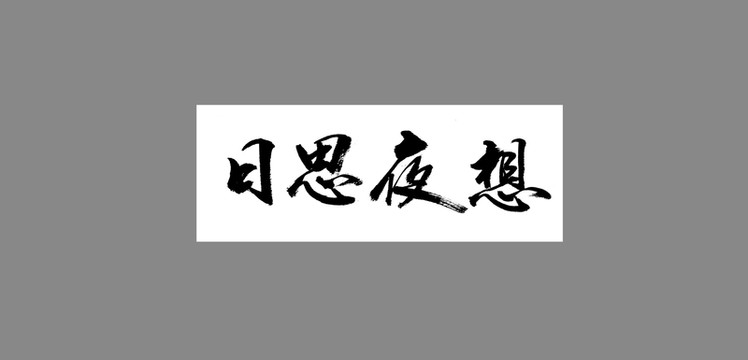 日思夜想
