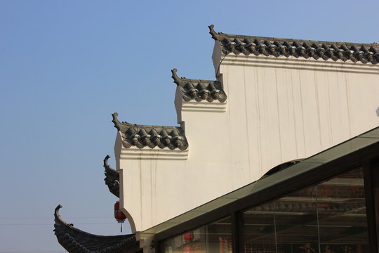白墻 江南民居墻