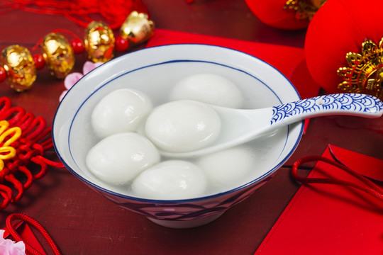 元宵節(jié) 吃湯圓 團(tuán)圓