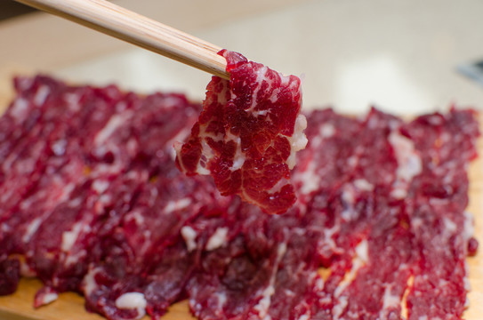 新鮮牛肉片 （1）