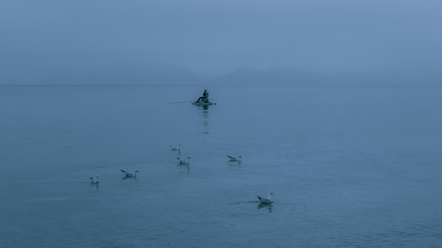 海鷗和漁夫