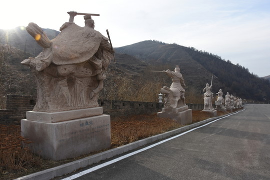 雁門關(guān) 將士雕塑