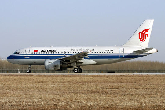 飛機(jī) 準(zhǔn)備起飛 中國國際航空