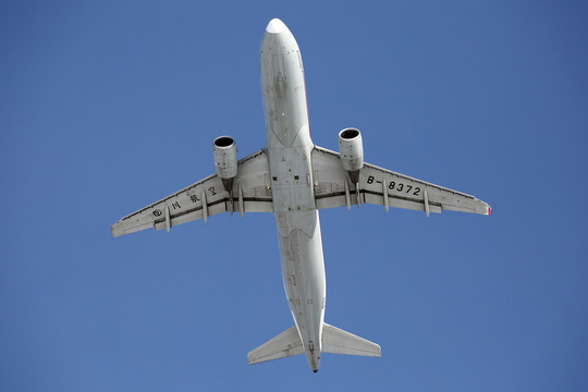 飛機 起飛 民航 四川航空