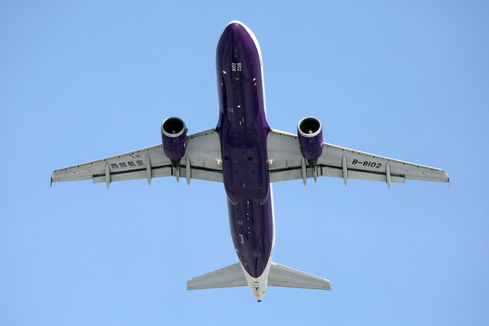 飛機(jī) 起飛 民航 西部航空