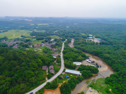 河道 河流 航拍