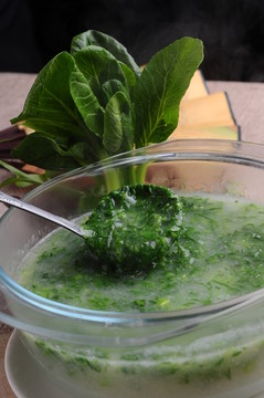 米湯青菜缽