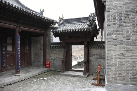 中式大門 門樓 門廳