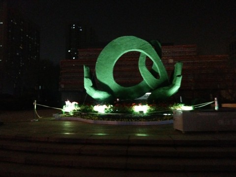 西安 鐘樓 鼓樓 周邊 夜景